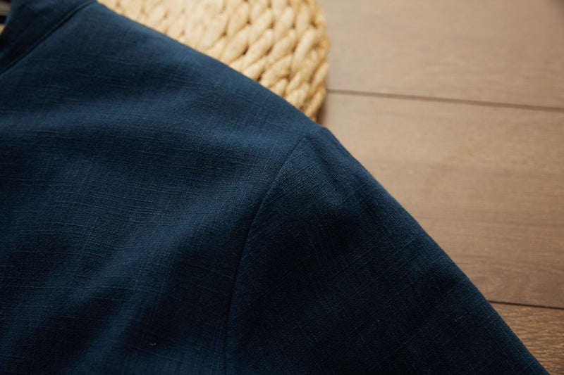 Traditional Chinese men's cheongsam. Kung Fu Robe.