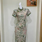 Luxury custom-made cheongsam gown.