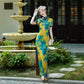 Traditional floral qipao