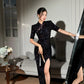 Summer High-Elasticity Elegant Retro Cheongsam