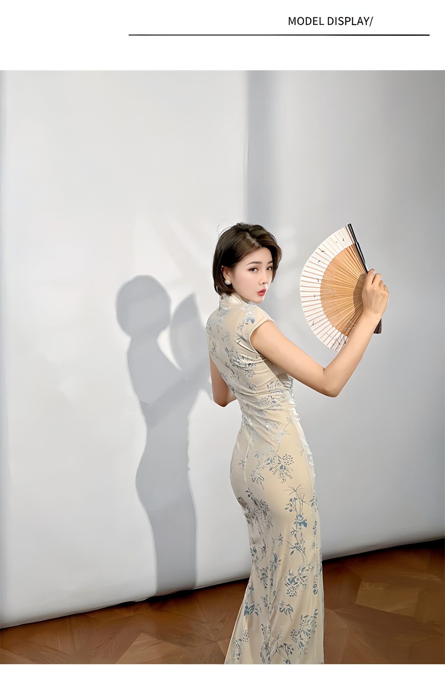 Floral Qipao Gowns for Summer