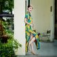 Traditional floral qipao