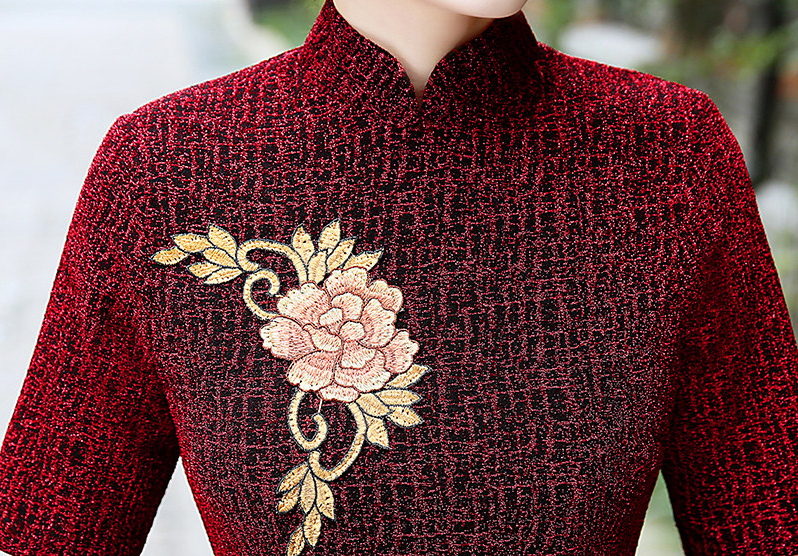 Traditional Tea Ceremony Qipao Gown