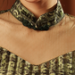 Elegant Green Full Cheongsam Evening Gown - Velvet