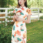 Cute Short Modern Cheongsam - Satin