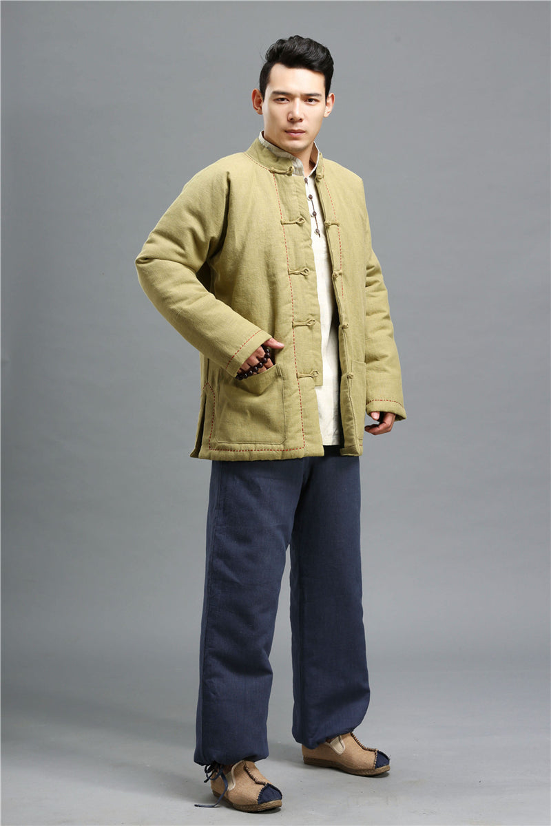 Traditional Chinese men's jacket. Kung Fu jacket.