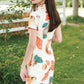 Cute Short Modern Cheongsam - Satin