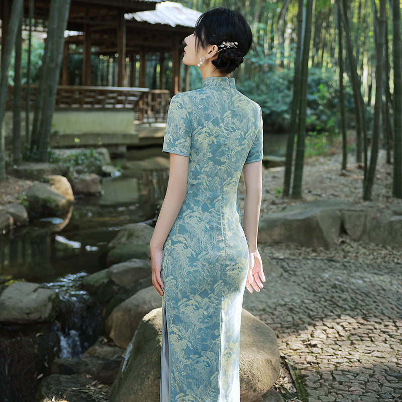 Modern Cheongsam for Young Women - Satin | Polyester